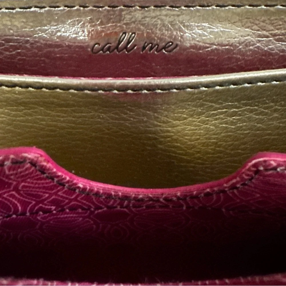 Stella & Dot Wallet or Wristlet Snake Skin Zip Closure